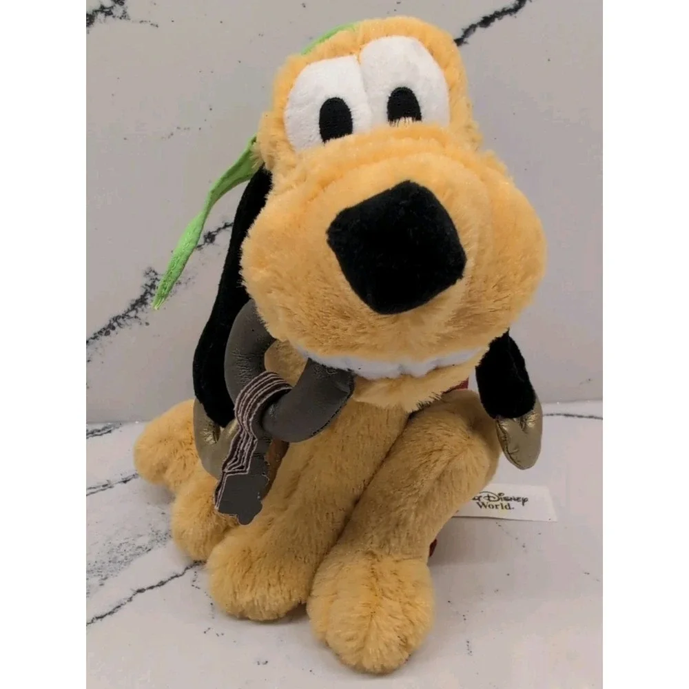 Pirates of the Caribbean Pluto Plush‎ with Keys Walt Disney World Stuffed Animal
